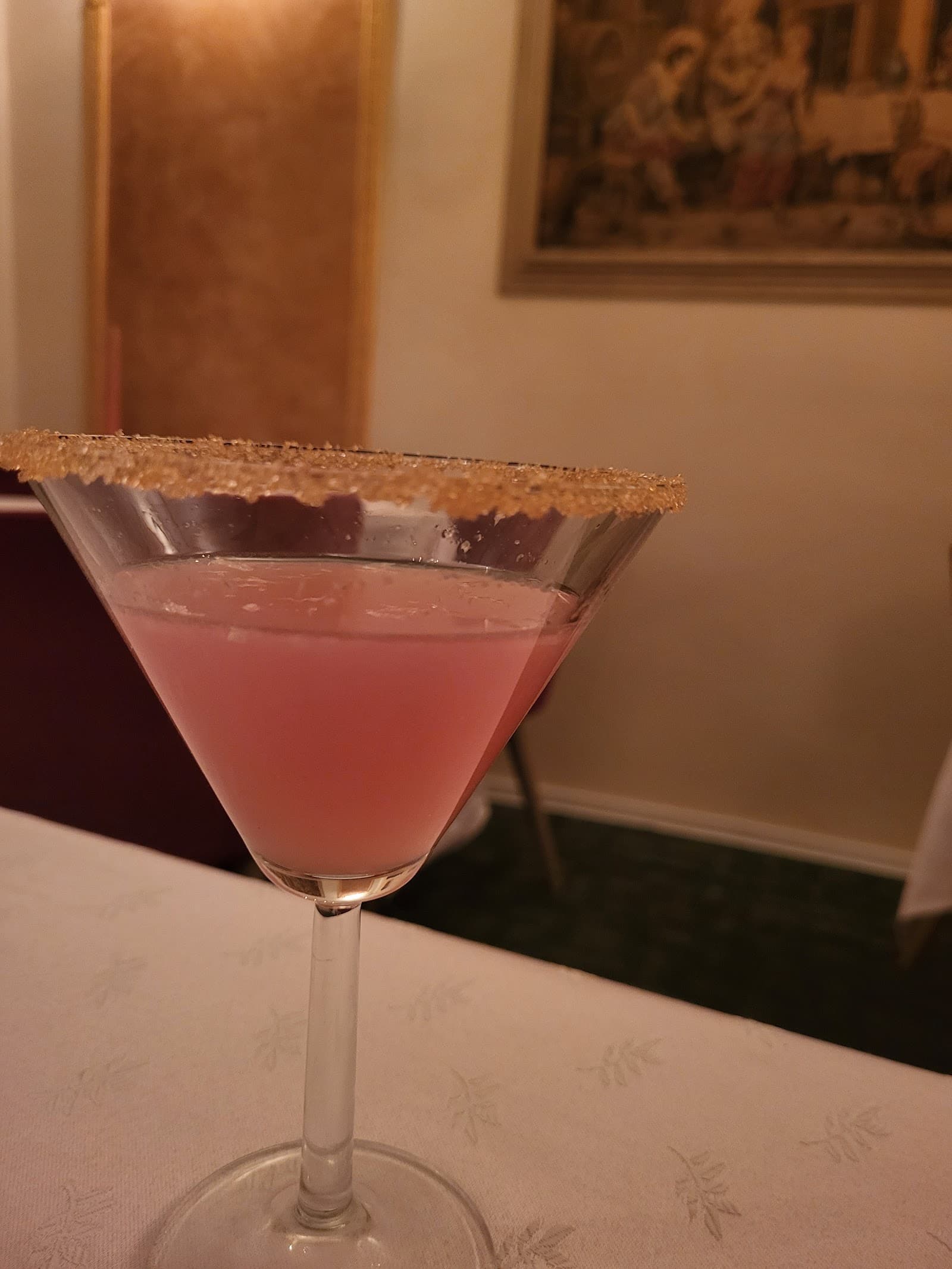 Cocktail servit la Baroc Cafe Sibiu